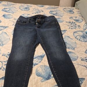 Torrid Dark Blue Skinny Jeans